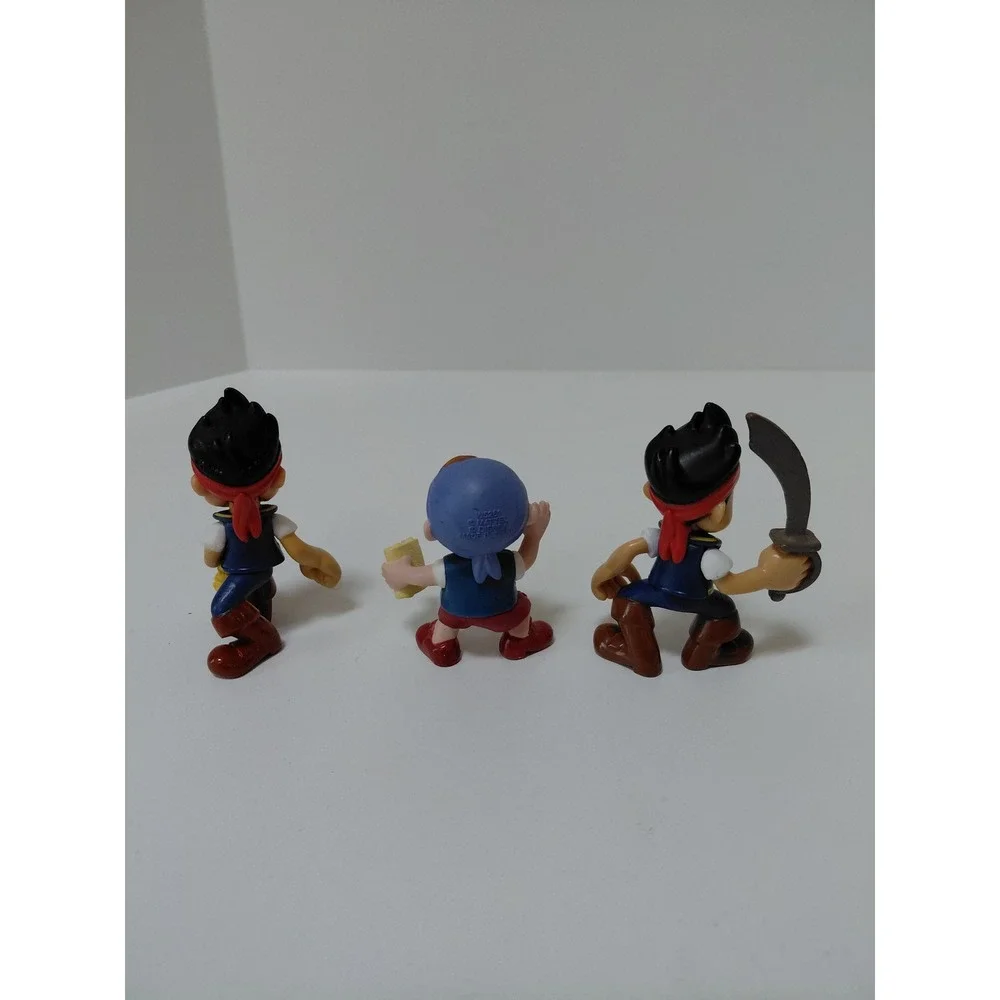 Disney Jake and the Never Land Pirates Figures Lot Jake and Cubby Fisher Price